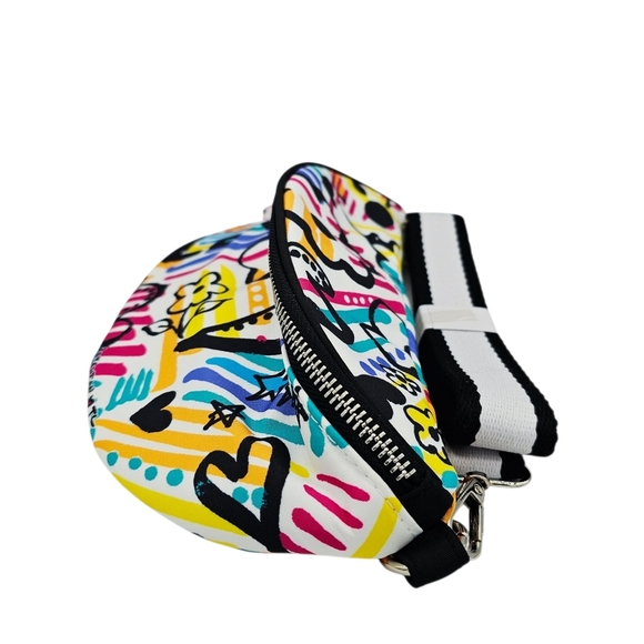 NWT Brighton Graffiti Love Crossbody Belt Bag - Picture 5 of 10